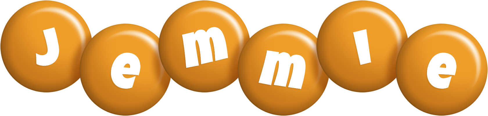 Jemmie candy-orange logo