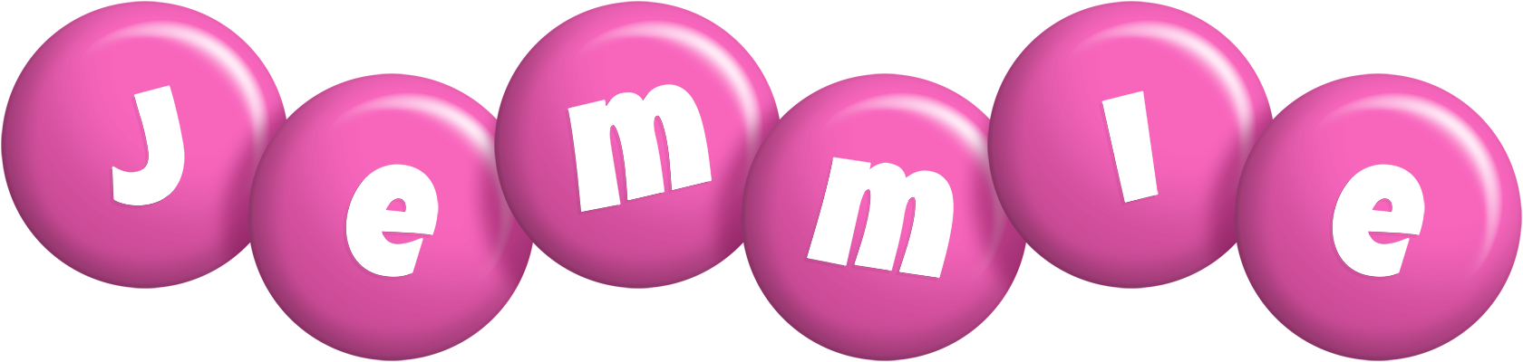 Jemmie candy-pink logo