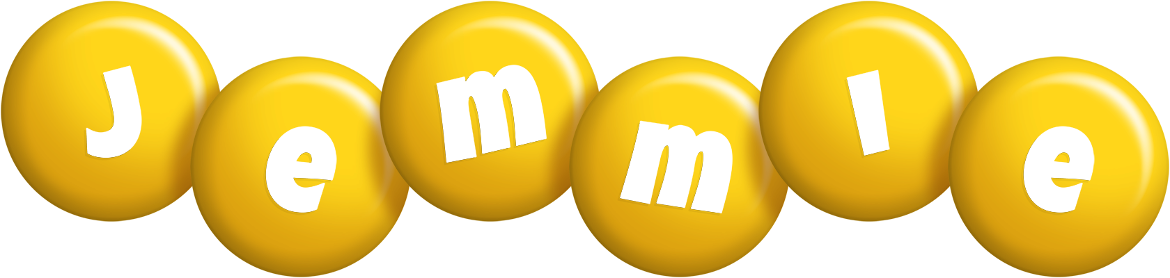 Jemmie candy-yellow logo