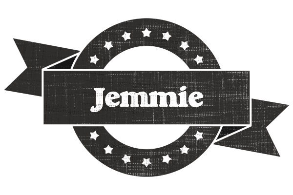 Jemmie grunge logo
