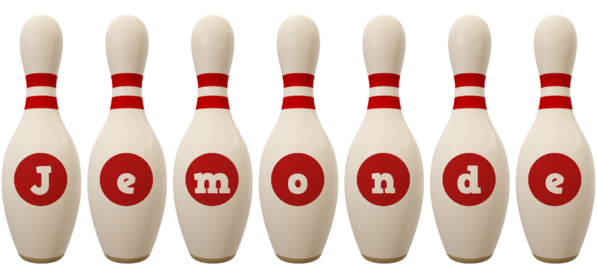 Jemonde bowling-pin logo