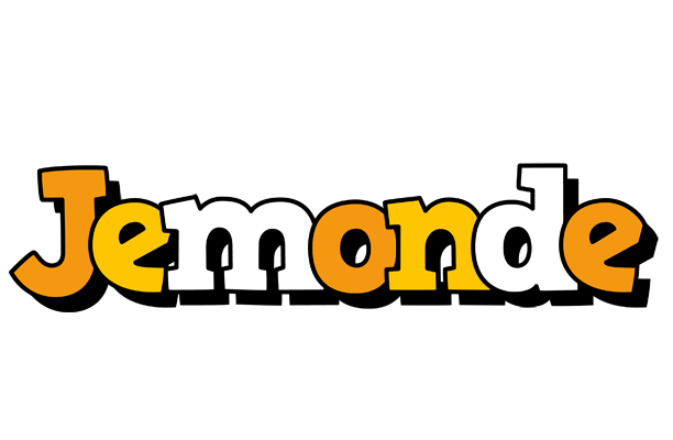 Jemonde cartoon logo