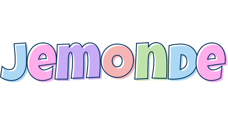 Jemonde pastel logo