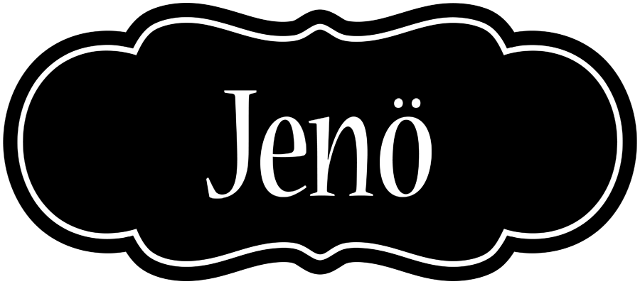 Jenö welcome logo