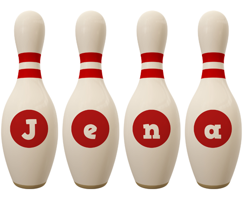 Jena bowling-pin logo