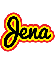 Jena flaming logo