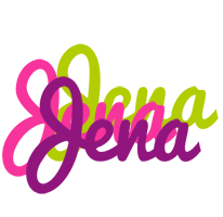 Jena flowers logo