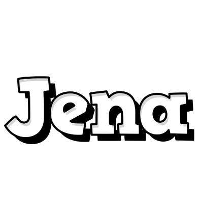 Jena snowing logo