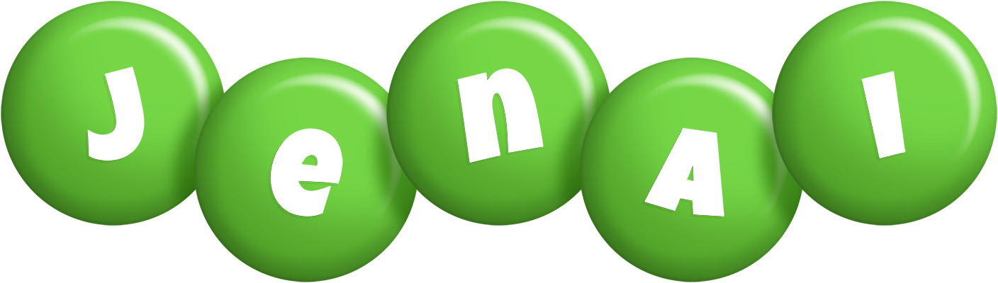 Jenai candy-green logo