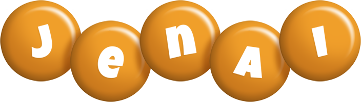 Jenai candy-orange logo