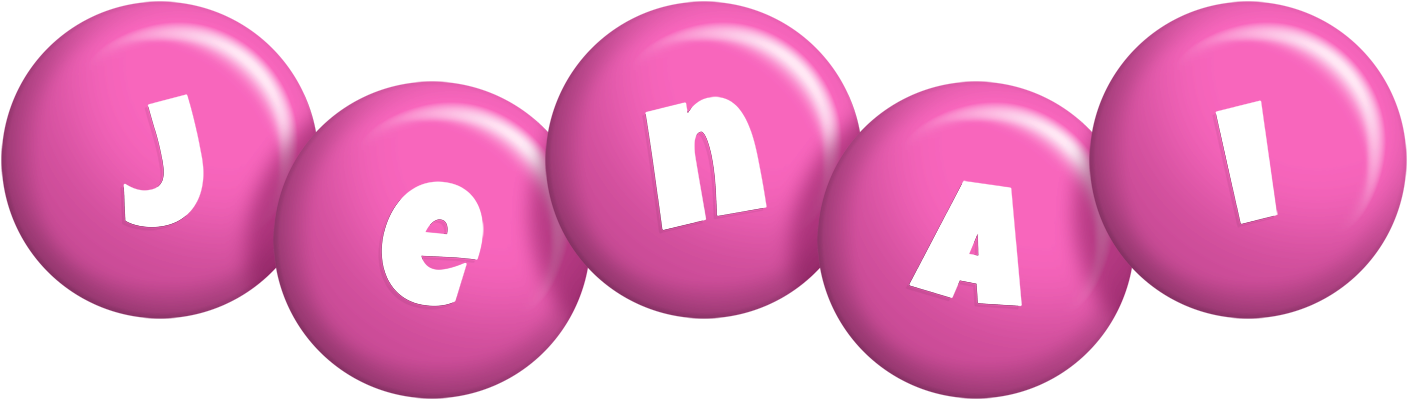 Jenai candy-pink logo