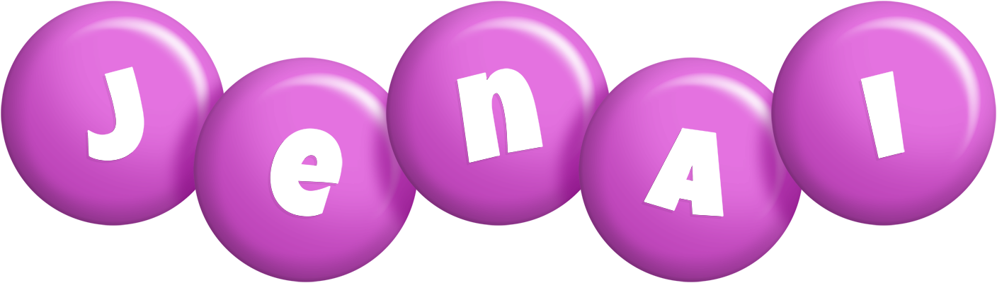 Jenai candy-purple logo