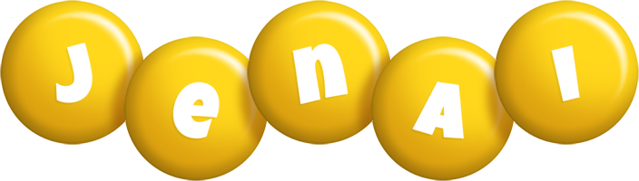 Jenai candy-yellow logo