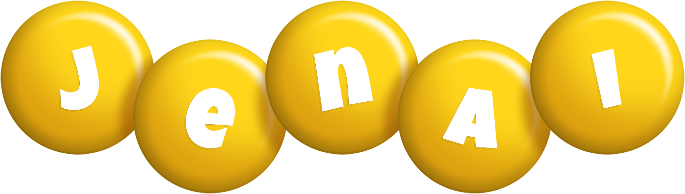 Jenai candy-yellow logo