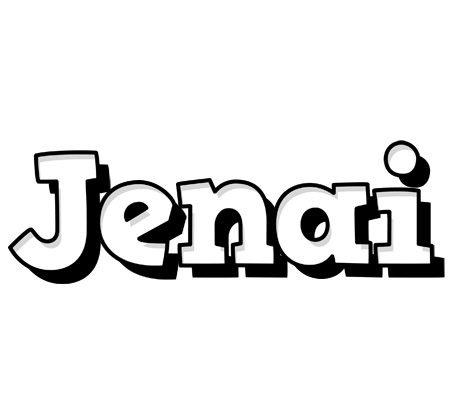 Jenai snowing logo
