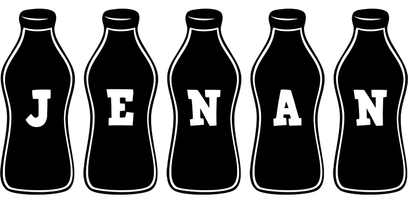 Jenan bottle logo