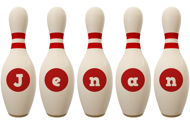 Jenan bowling-pin logo
