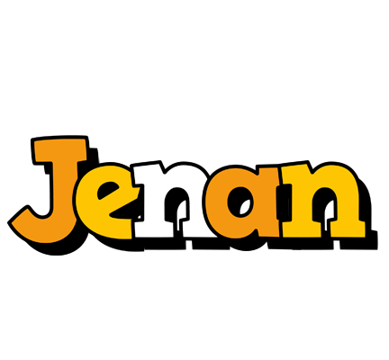 Jenan cartoon logo