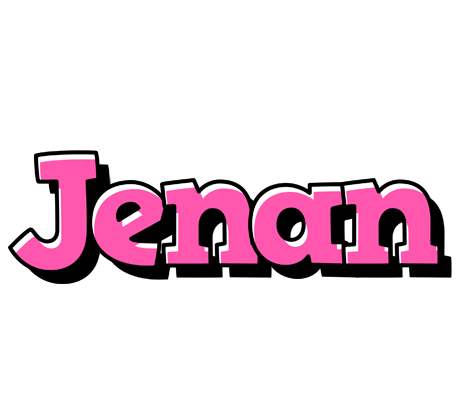 Jenan girlish logo