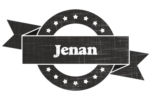 Jenan grunge logo