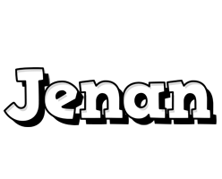 Jenan snowing logo