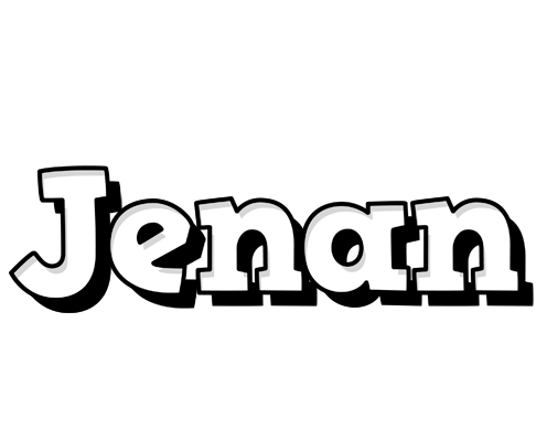 Jenan snowing logo