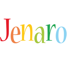 Jenaro birthday logo