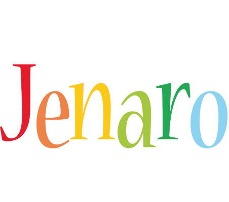 Jenaro birthday logo