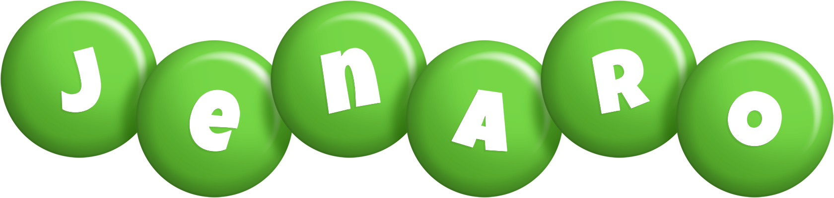 Jenaro candy-green logo