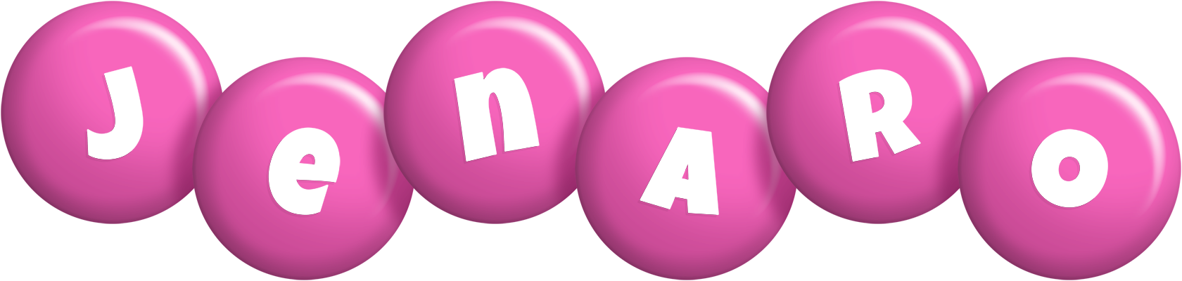 Jenaro candy-pink logo