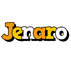 Jenaro cartoon logo