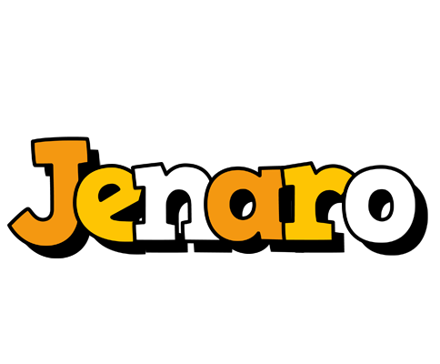 Jenaro cartoon logo