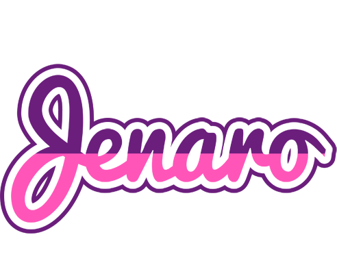 Jenaro cheerful logo