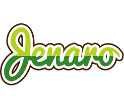 Jenaro golfing logo