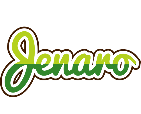 Jenaro golfing logo