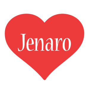 Jenaro love logo