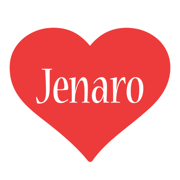 Jenaro love logo