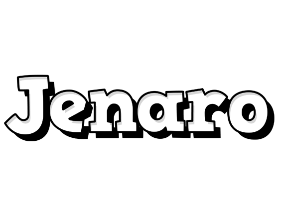 Jenaro snowing logo