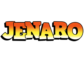 Jenaro sunset logo