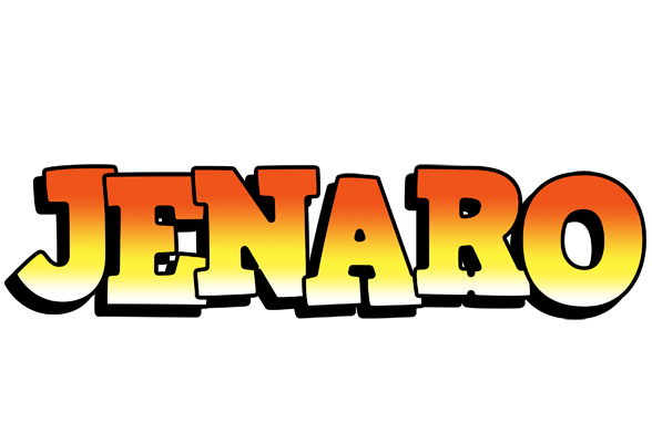 Jenaro sunset logo