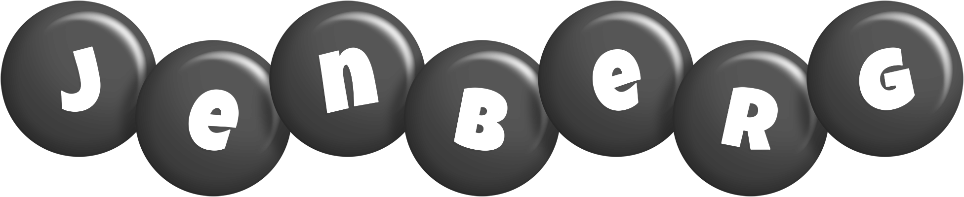 Jenberg candy-black logo