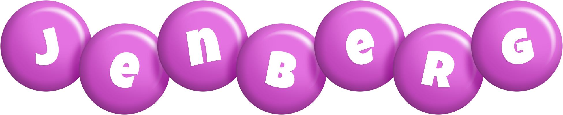 Jenberg candy-purple logo