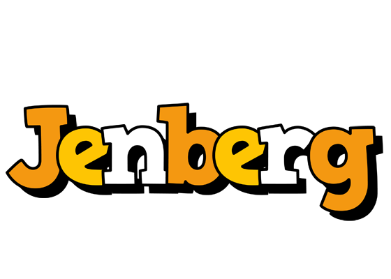 Jenberg cartoon logo