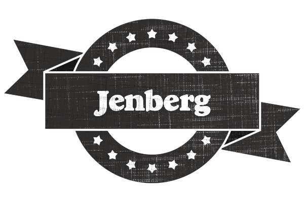 Jenberg grunge logo