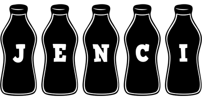 Jenci bottle logo