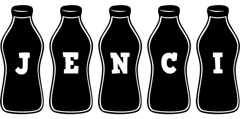 Jenci bottle logo