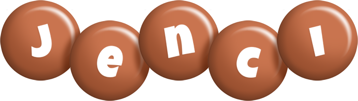 Jenci candy-brown logo