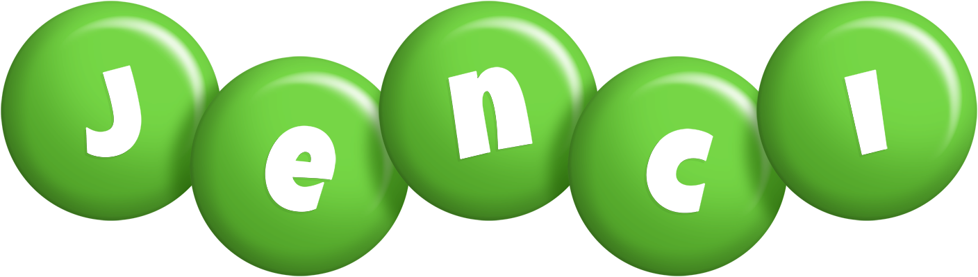 Jenci candy-green logo