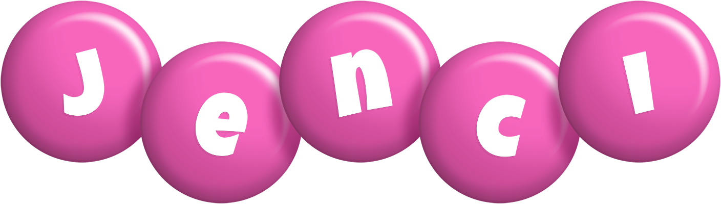 Jenci candy-pink logo