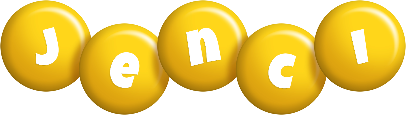 Jenci candy-yellow logo